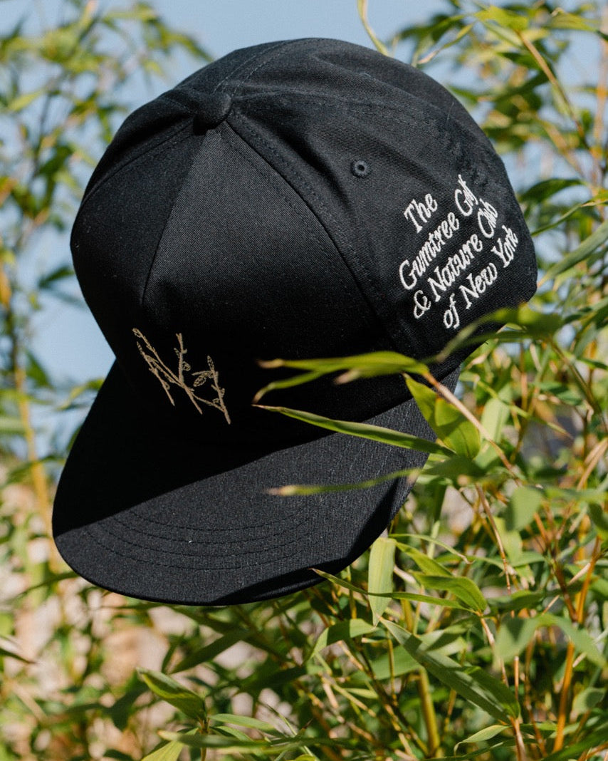 Gumtree Golf & Nature Club New York Branches - Unstructured 5 Panel Cap Black