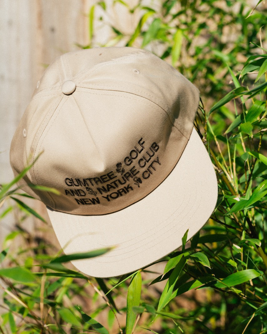 Gumtree Golf & Nature Club State Flower 5-Panel - Cream