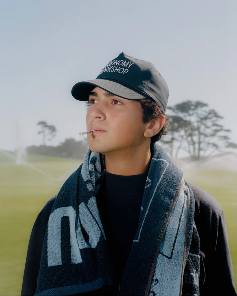 Agronomy Workshop Agronomy Workshop S/S Heavyweight Work Shirt Navy Golf T-shirt | Soft Hands Club