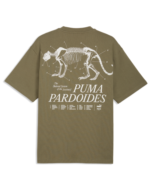 Gumtree Golf & Nature Club GGNC x Puma – Puma Pardoides Reference T-shirt Dark Sage Golf T-shirt | Soft Hands Club