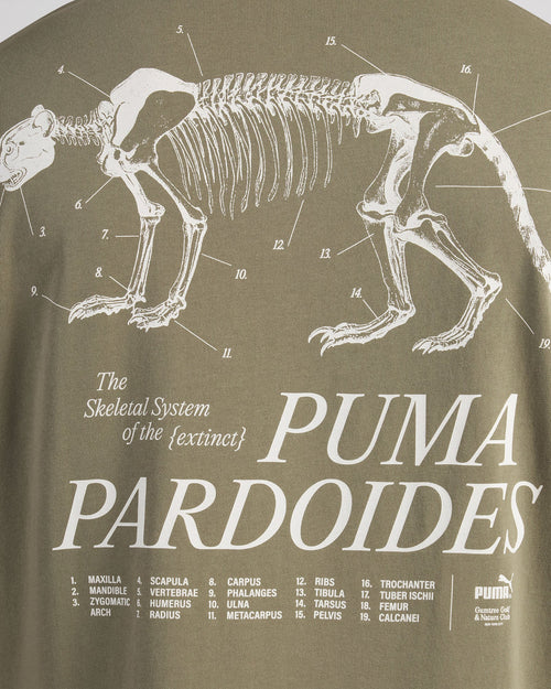 Gumtree Golf & Nature Club GGNC x Puma – Puma Pardoides Reference T-shirt Dark Sage Golf T-shirt | Soft Hands Club