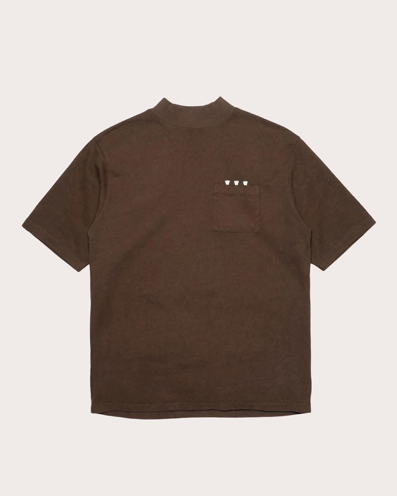 Agronomy Workshop Agronomy Workshop S/S Heavyweight Work Shirt Earth Golf T-shirt | Soft Hands Club