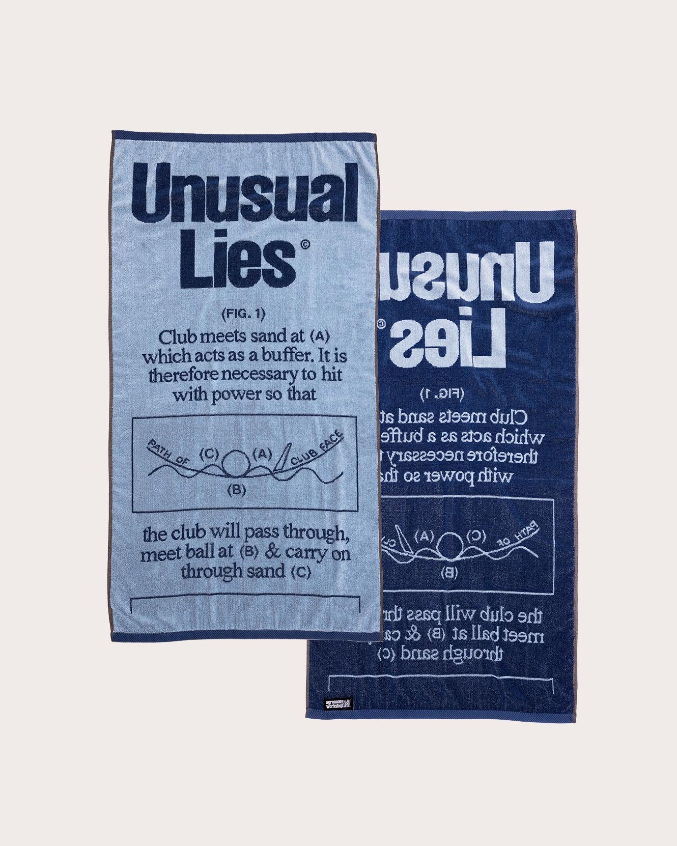 Agronomy Workshop Unusual Lies Towel Blueprint