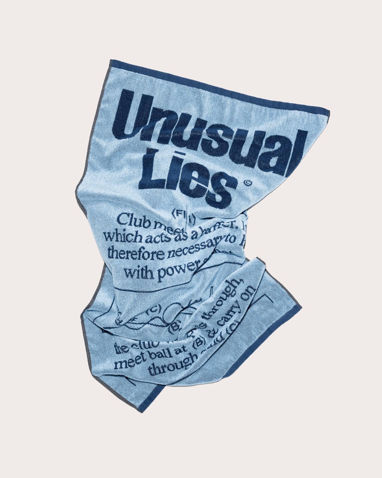Agronomy Workshop Unusual Lies Towel Blueprint
