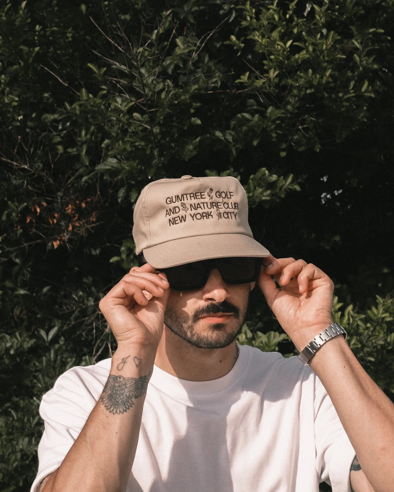 Gumtree Golf & Nature Club State Flower 5-Panel - Cream