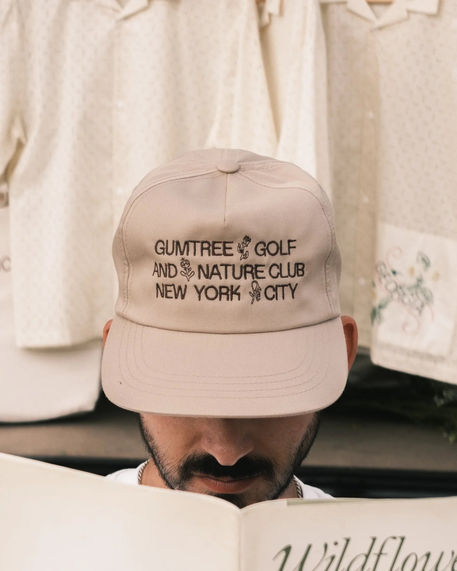 Gumtree Golf & Nature Club State Flower 5-Panel - Cream