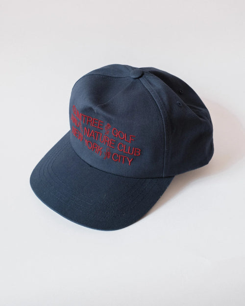 Gumtree Golf & Nature Club Gumtree Golf & Nature Club State Flower 5-Panel - Navy/OxBlood Golf Cap | Soft Hands Club