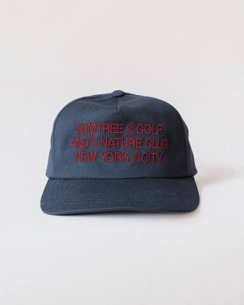 Gumtree Golf & Nature Club Gumtree Golf & Nature Club State Flower 5-Panel - Navy/OxBlood Golf Cap | Soft Hands Club