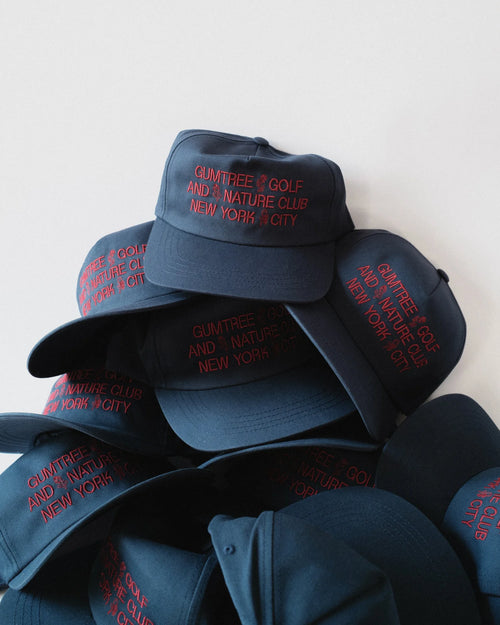 Gumtree Golf & Nature Club Gumtree Golf & Nature Club State Flower 5-Panel - Navy/OxBlood Golf Cap | Soft Hands Club