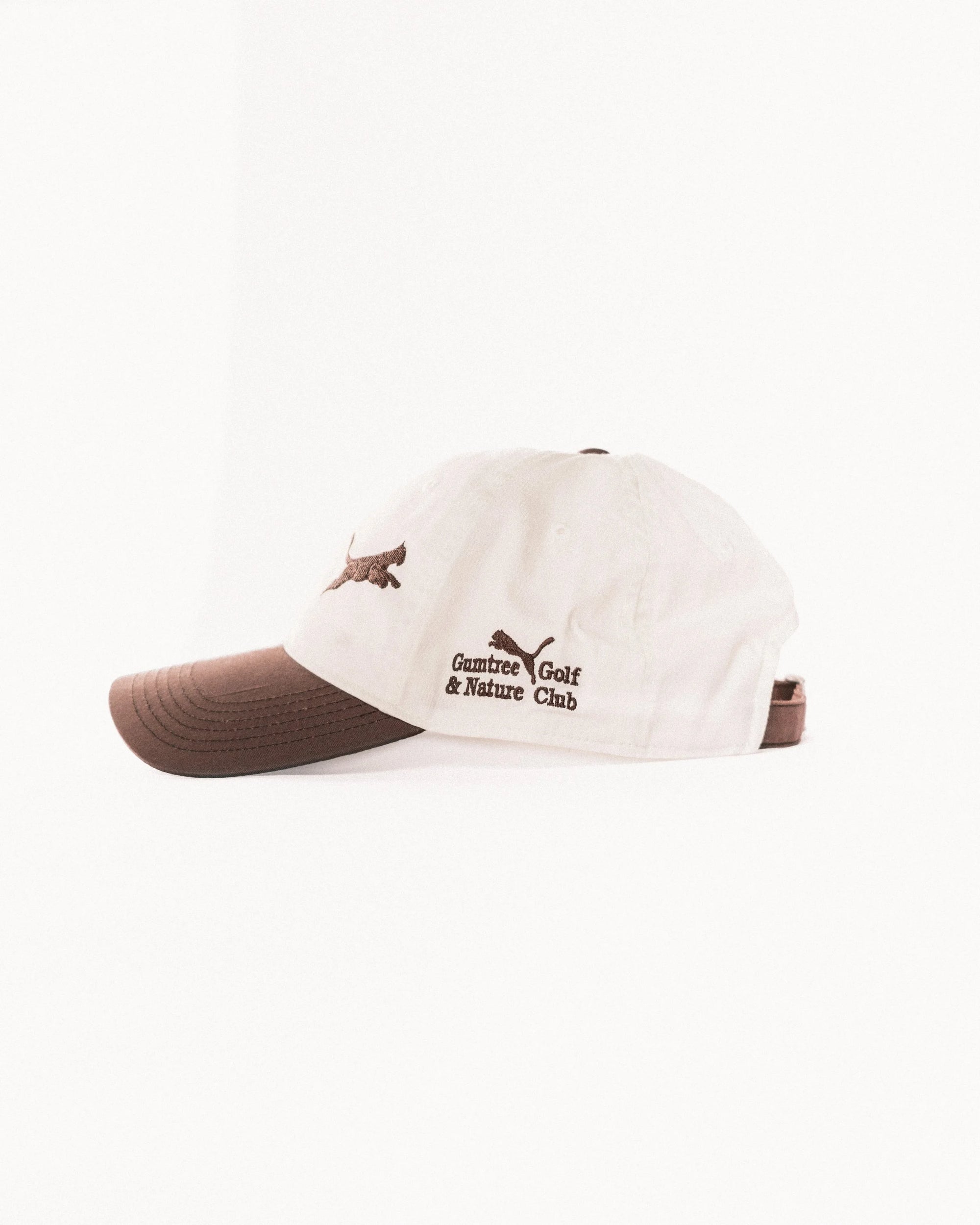 Gumtree Golf & Nature Club GGNC x Puma – Field Notes 6-Panel Dad Hat Golf Cap | Soft Hands Club
