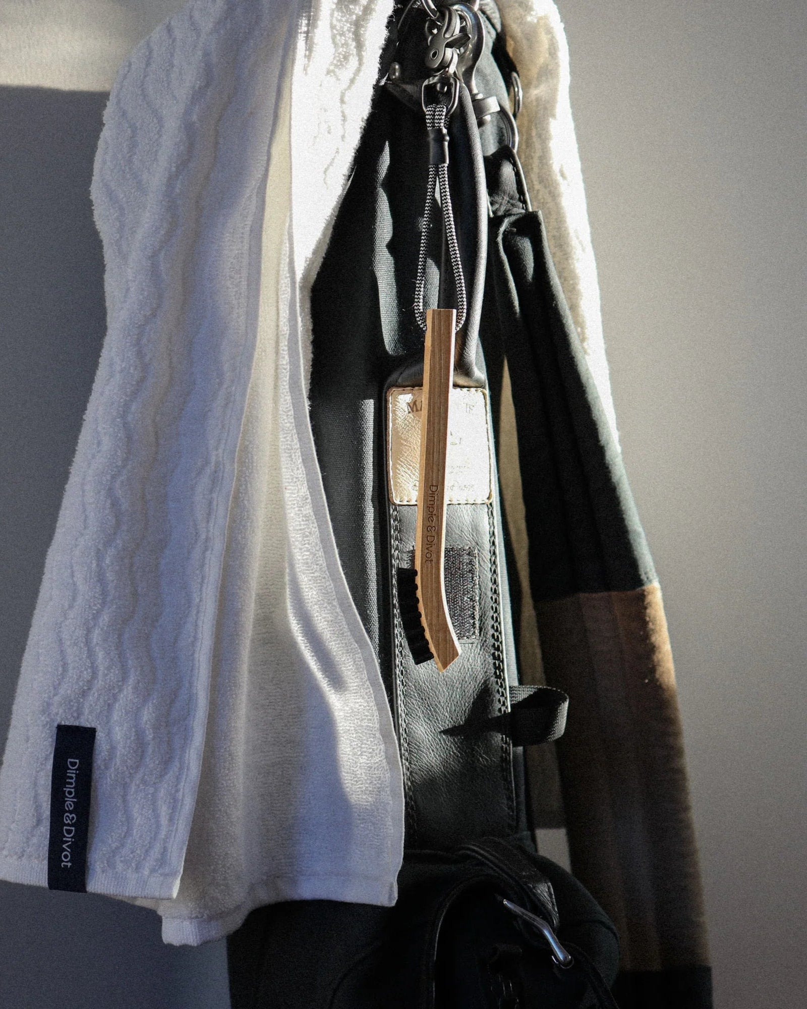 Hickory Classic Golf Brush-Golf Tools-Dimple & Divot-Soft Hands Club UK