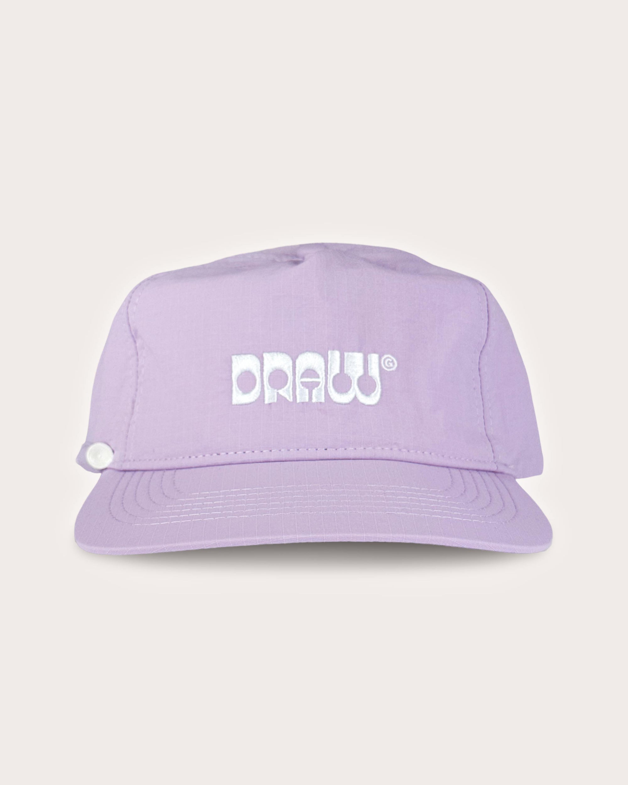 Draw Golf Lilac Ripstop Nylon Unstructured Cap