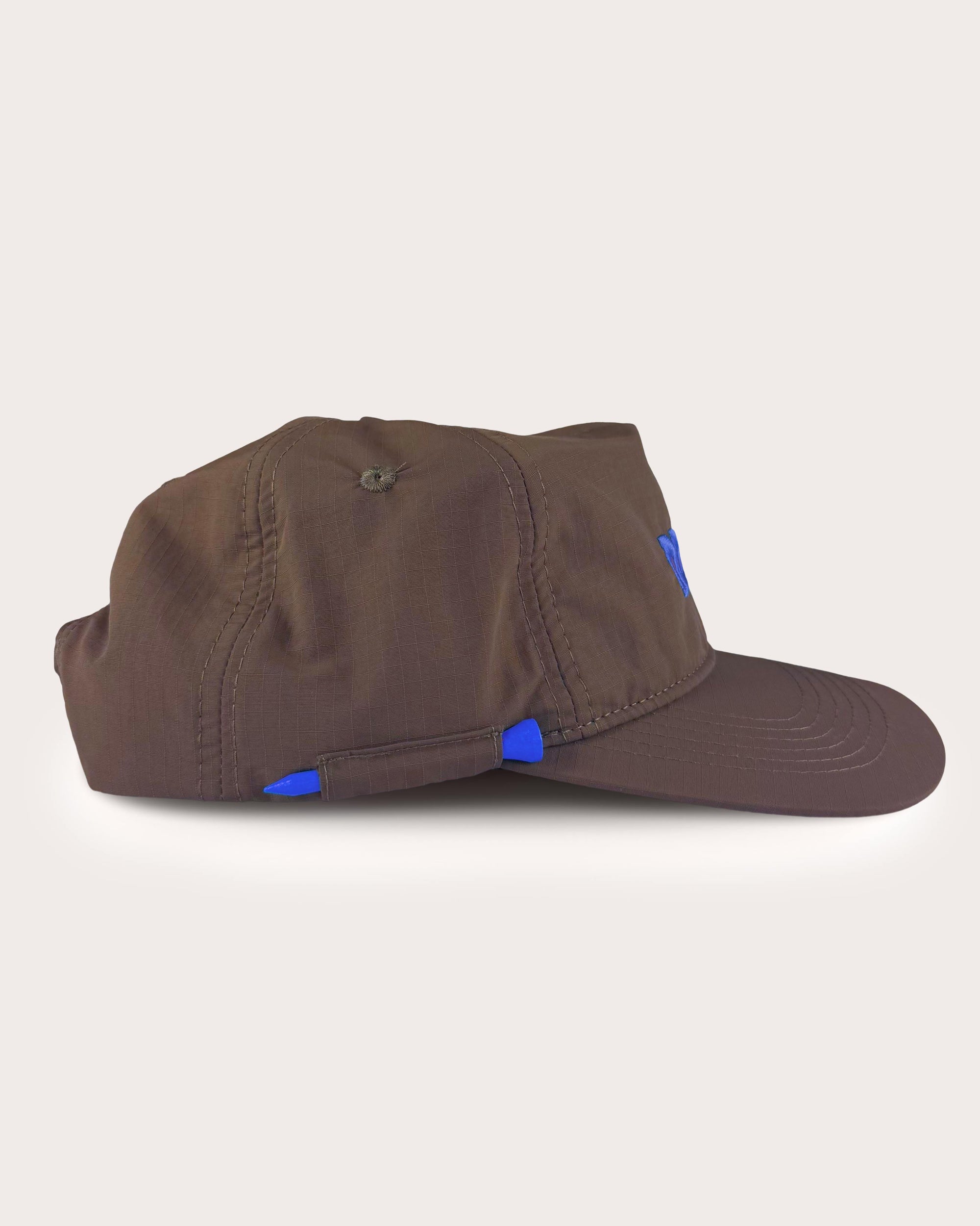 Draw Golf Brown ripstop Nylon Unstructured Cap