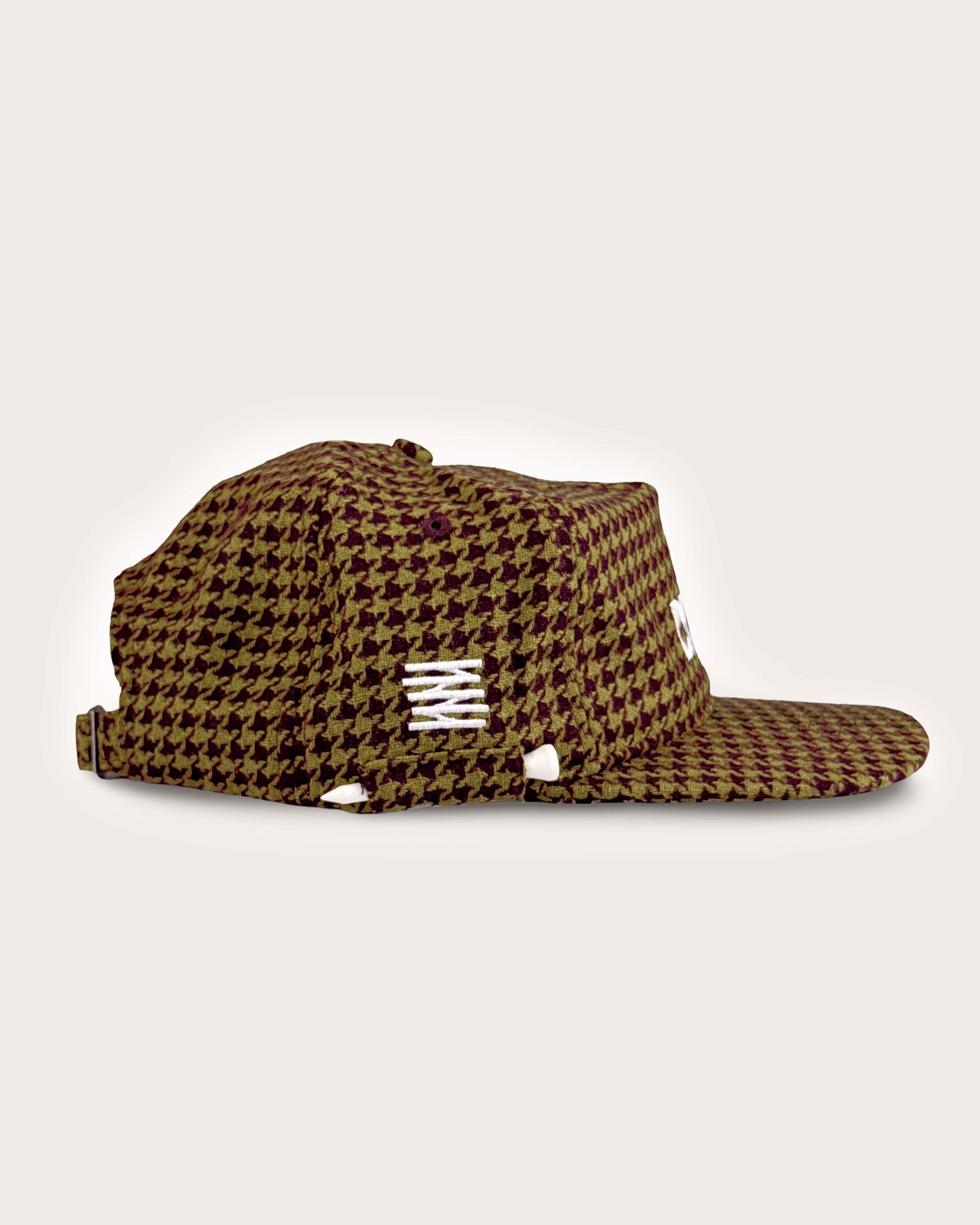 Draw Golf x Mogshade Cap Earth Houndstooth