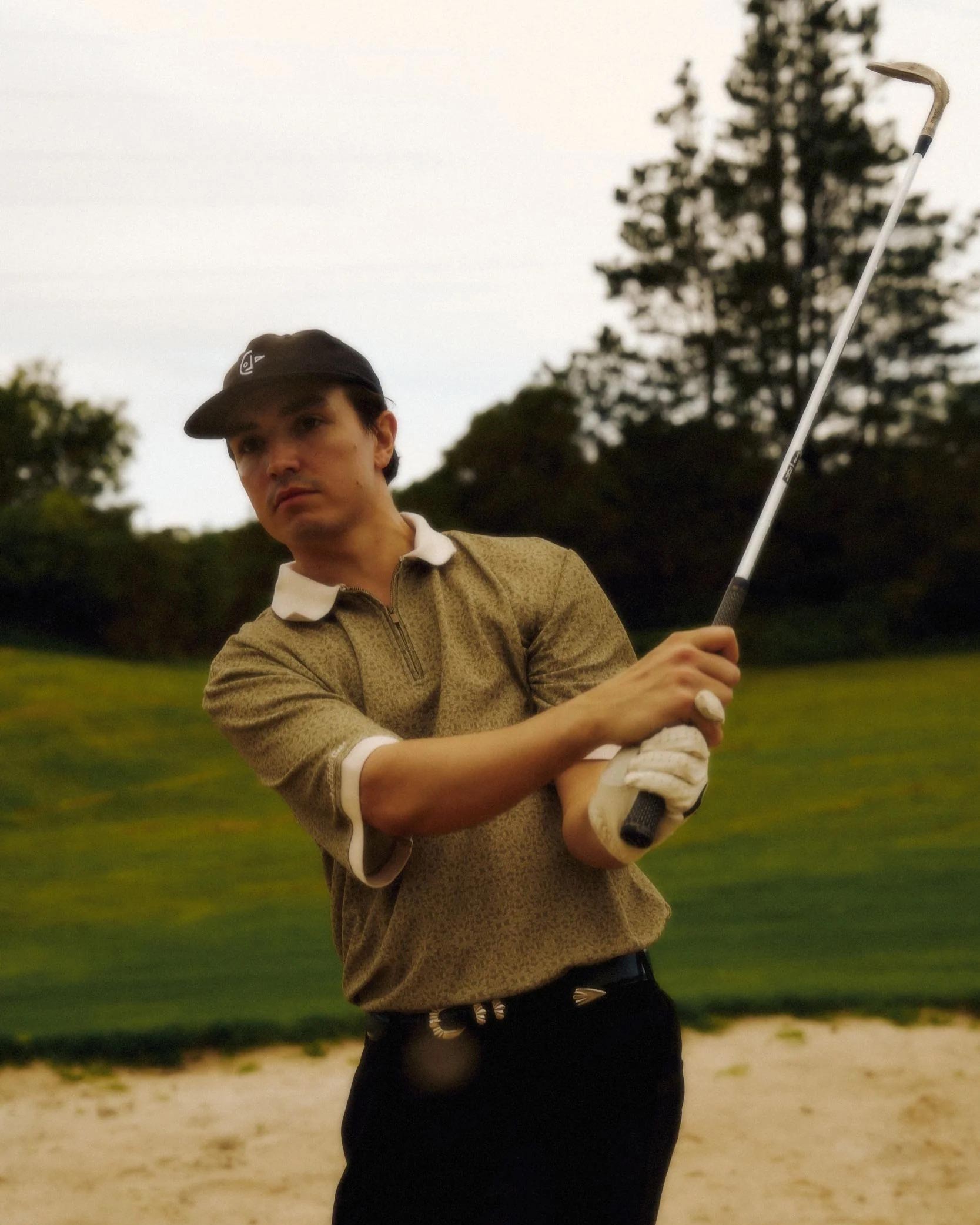 Era Golf Polo Shirt-Golf Polo Shirts-Left of Field Golf-Soft Hands Club UK