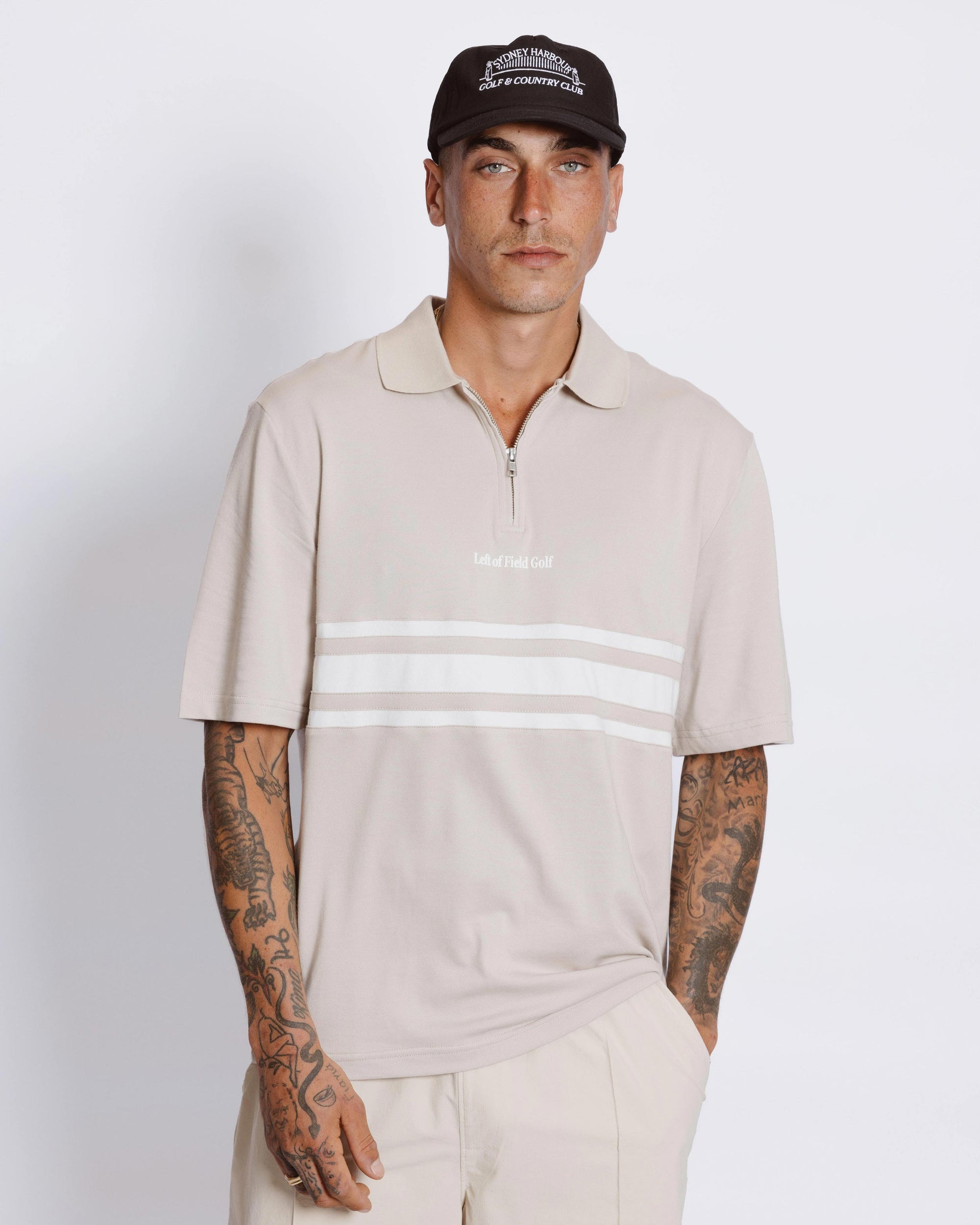Lennox Polo Shirt-Golf Polo Shirts-Left of Field Golf-Soft Hands Club UK
