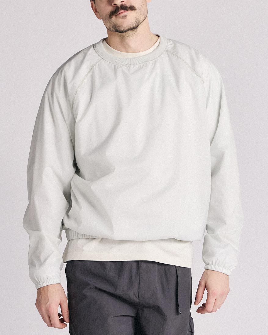 Crewneck Windbreaker-Golf Jackets & Gilets-Local Rule-Soft Hands Club UK