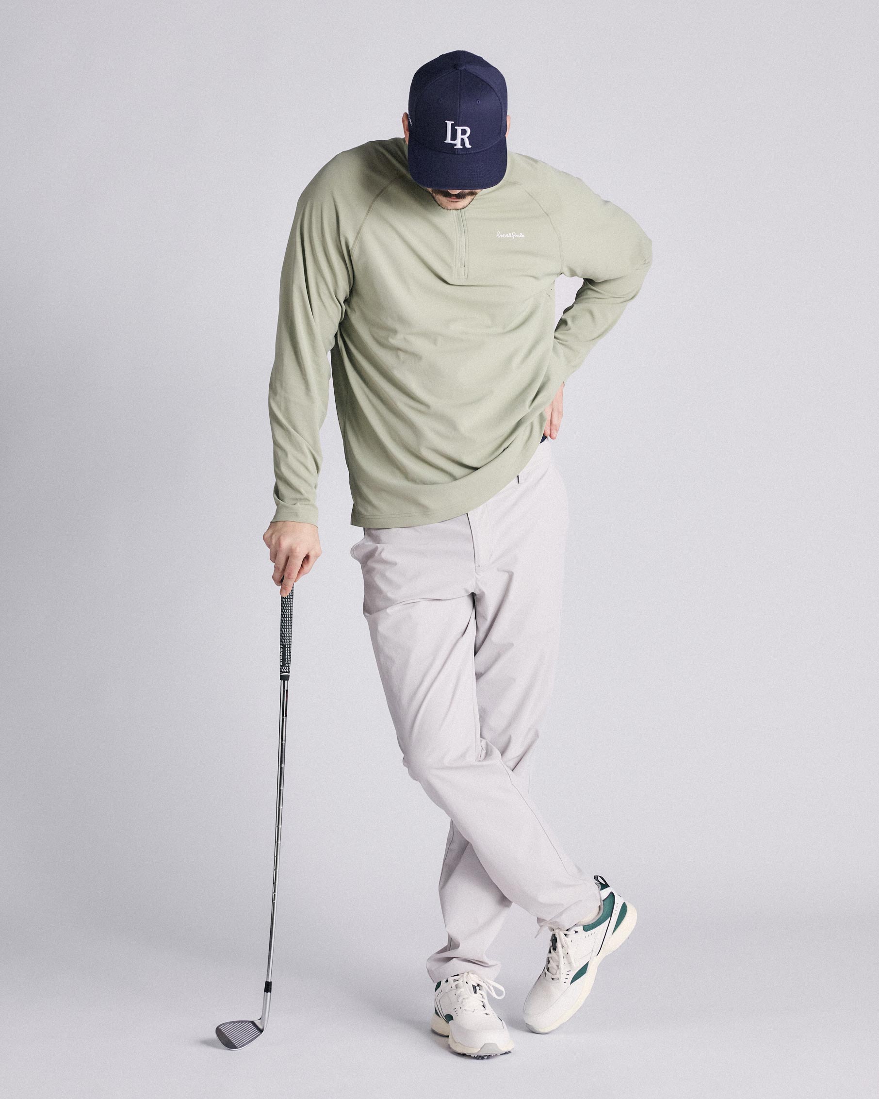 Mid-layer Q-zip-Golf Mid-layers-Local Rule-Soft Hands Club UK