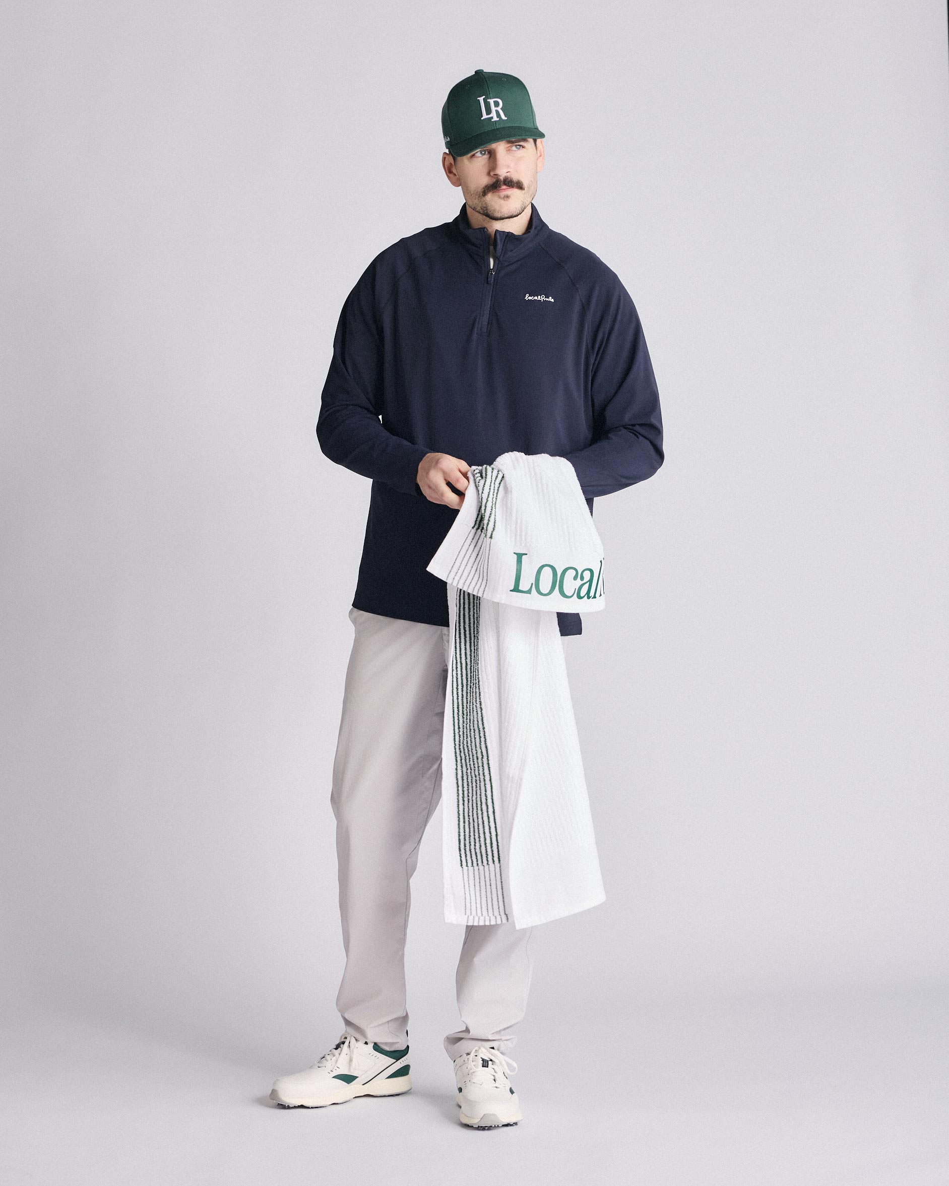 Mid-layer Q-zip-Golf Mid-layers-Local Rule-Soft Hands Club UK
