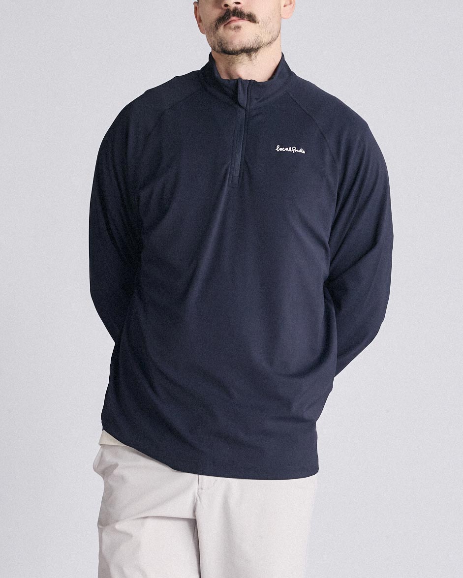 Mid-layer Q-zip-Golf Mid-layers-Local Rule-Soft Hands Club UK