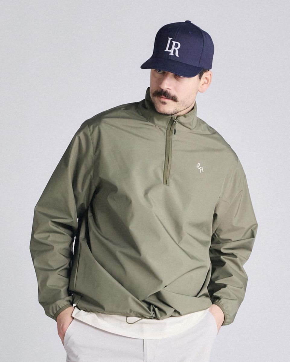 Local Rule Tech Golf Anorak Dusty Olive | Soft Hands Club UK