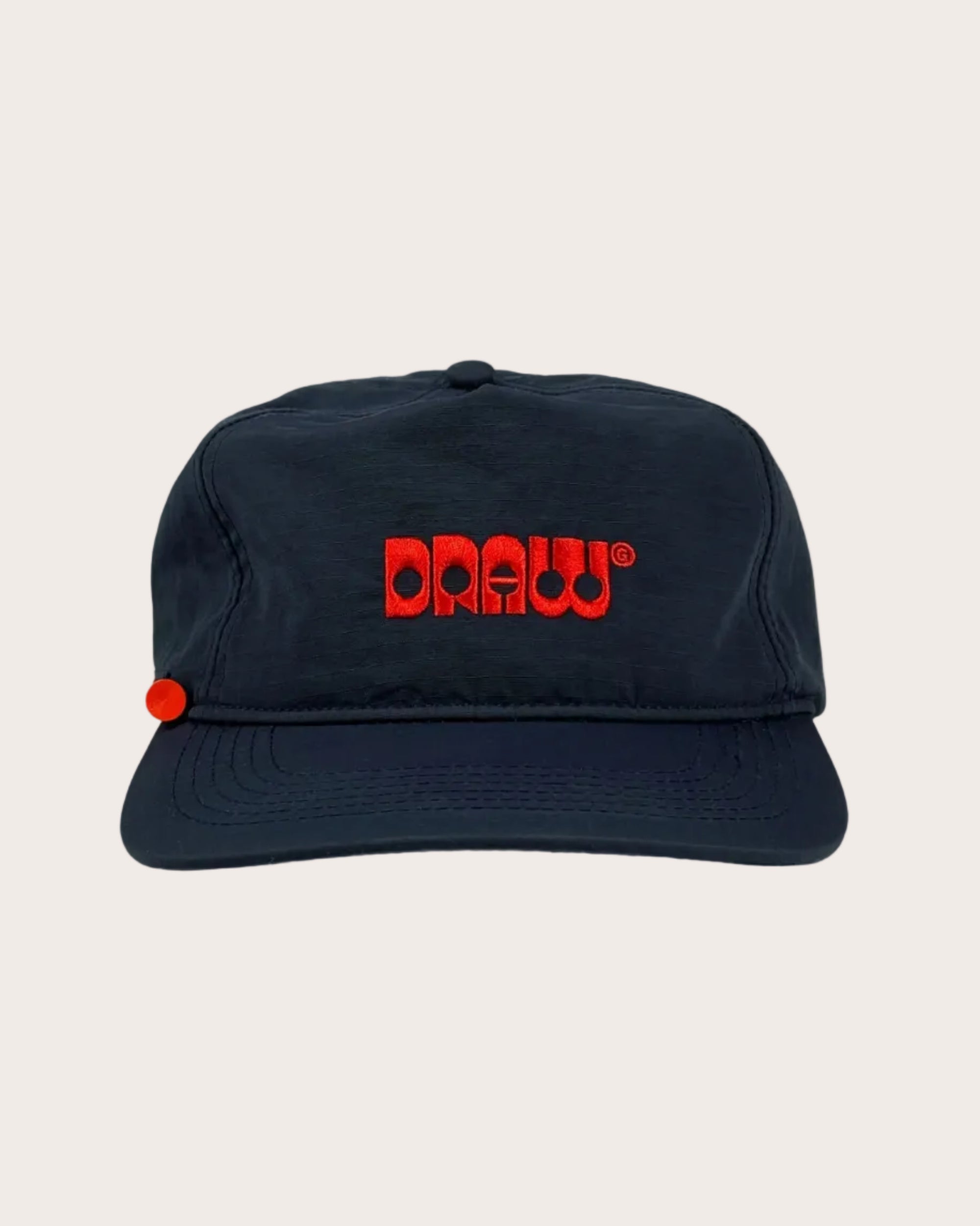Draw Golf Navy Ripstop Nylon Unstructured Cap