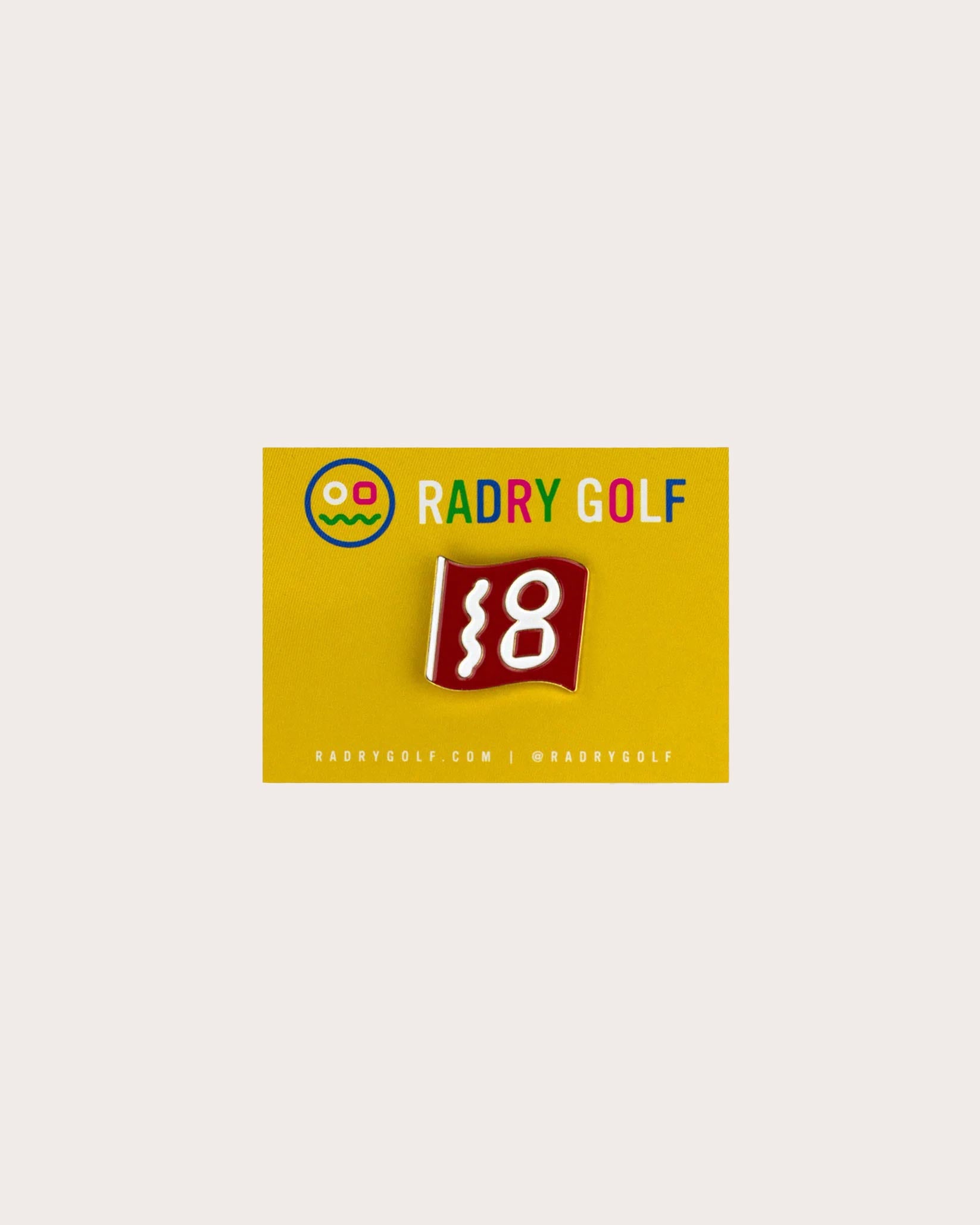 Flag Pin Badge-Golf Tools-Radry Golf-Soft Hands Club UK