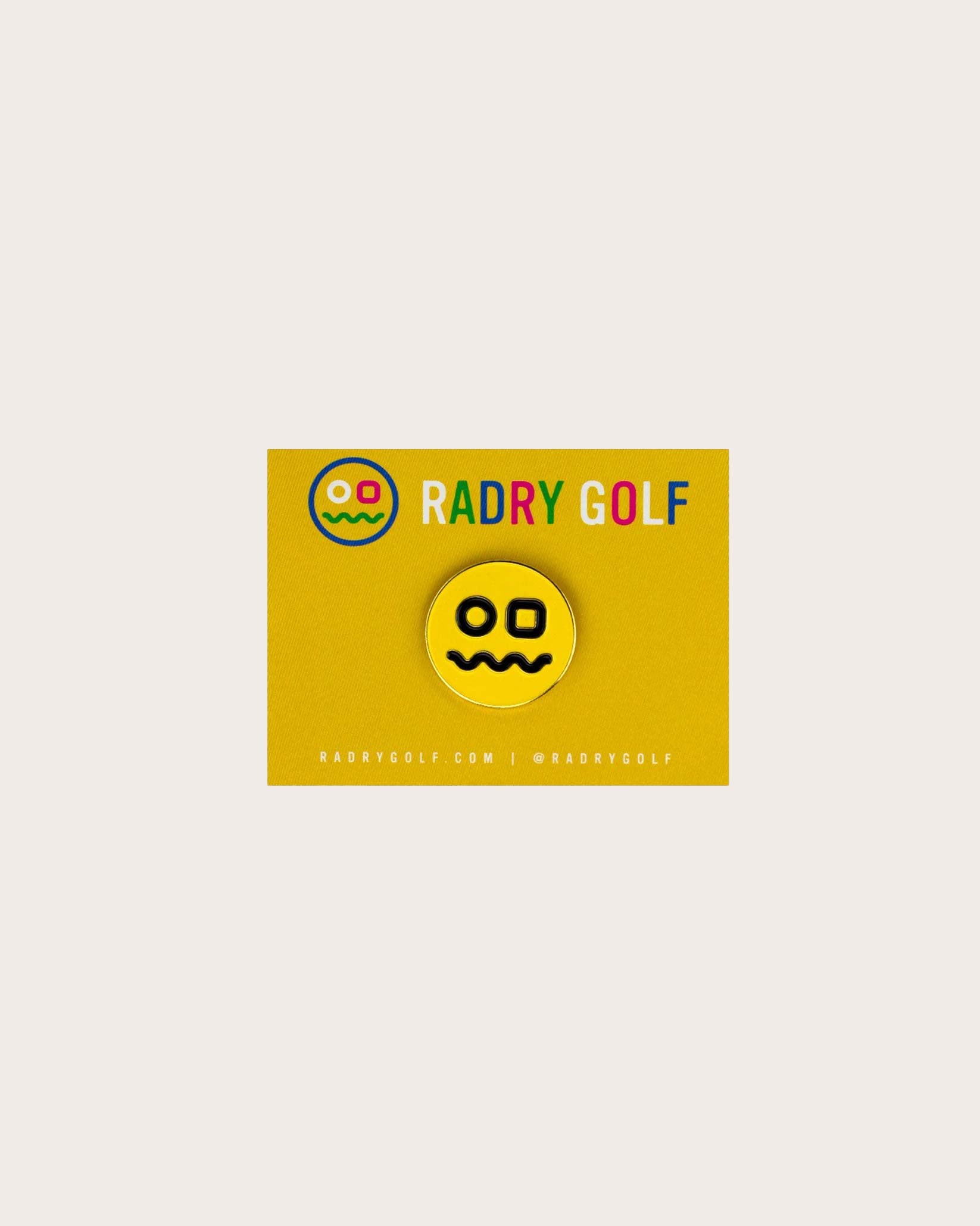 Logo Pin Badge-Golf Tools-Radry Golf-Soft Hands Club UK