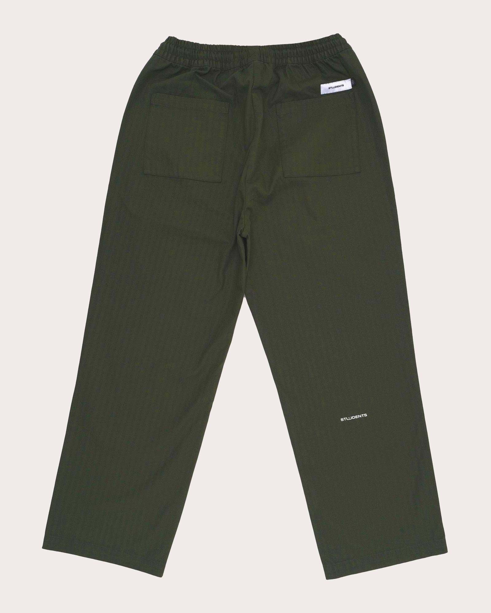Students Golf Arts Baggy Herringbone Twill Pants