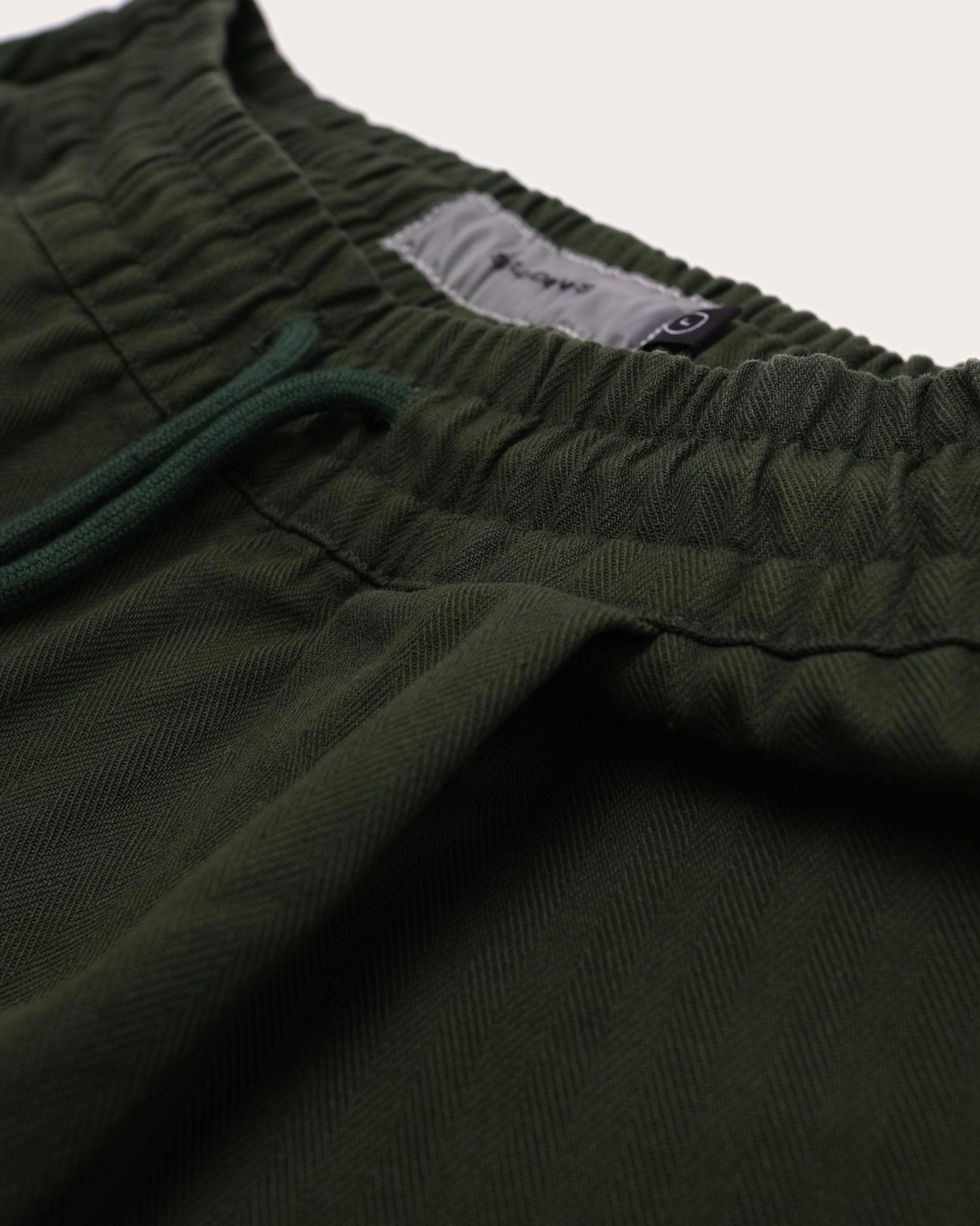 Students Golf Arts Baggy Herringbone Twill Pants