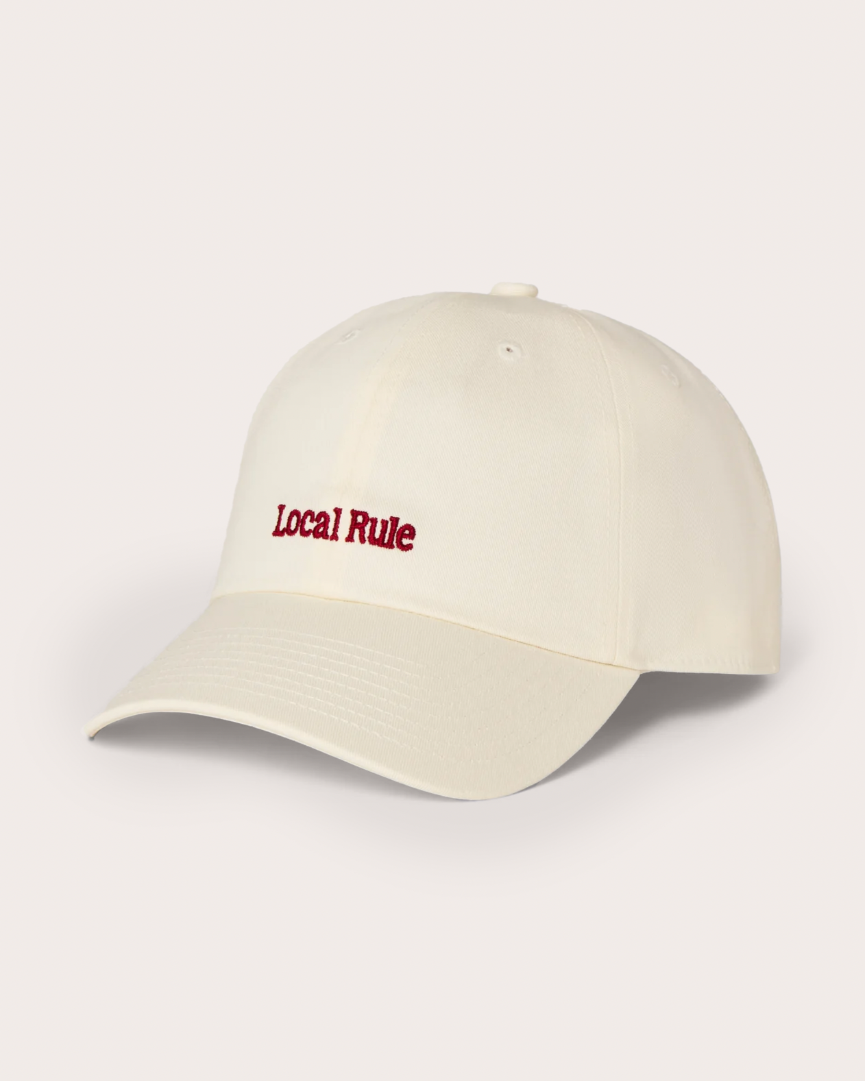 Local Rule Local Rule Cotton Cap Off White Golf Golf Caps | Soft Hands Club