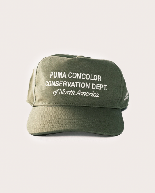 Gumtree Golf & Nature Club GGNC x Puma – Conservation Dept. Unstructured 5-Panel Sage Golf Cap | Soft Hands Club