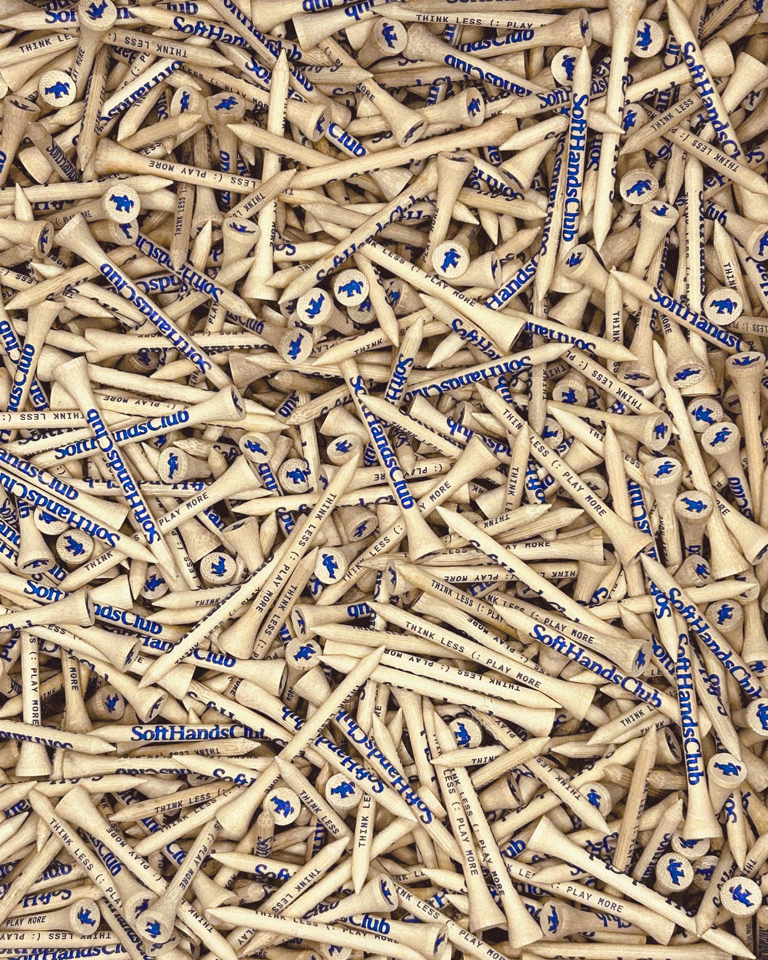 Soft Hands Club Bamboo Golf Tees - 'Think Less, Play More' Golf Golf Tees | Soft Hands Club