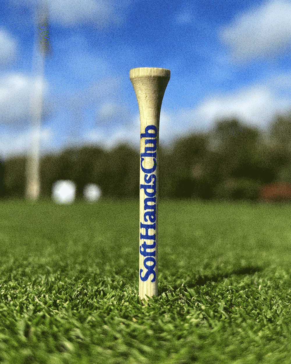 Soft Hands Club Bamboo Golf Tees - 'Think Less, Play More' Golf Golf Tees | Soft Hands Club