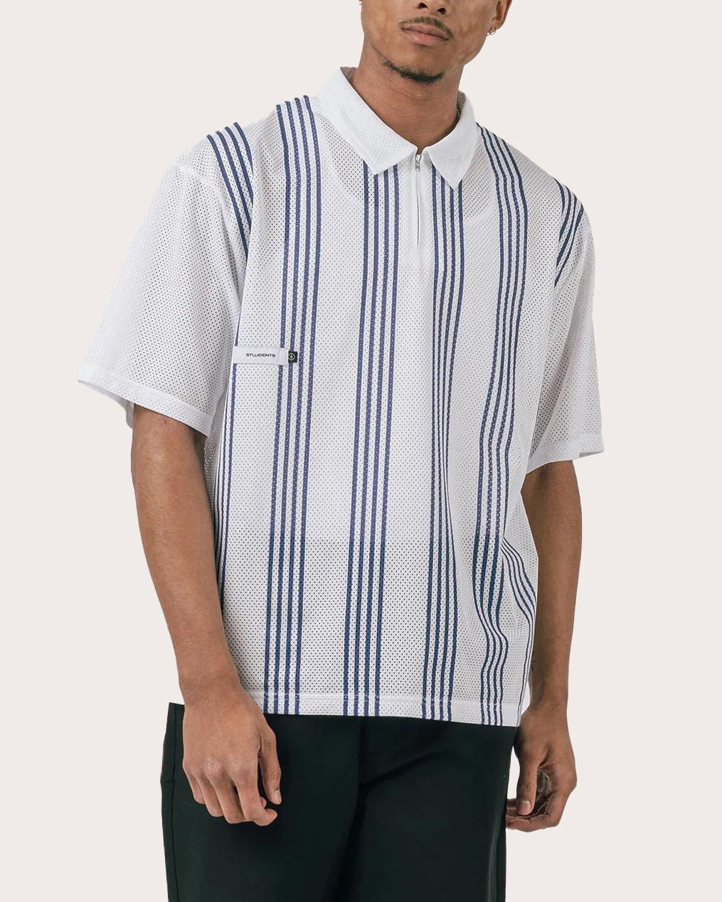 Howards Mesh Zip Polo-Golf Polo Shirts-Students Golf-Soft Hands Club UK