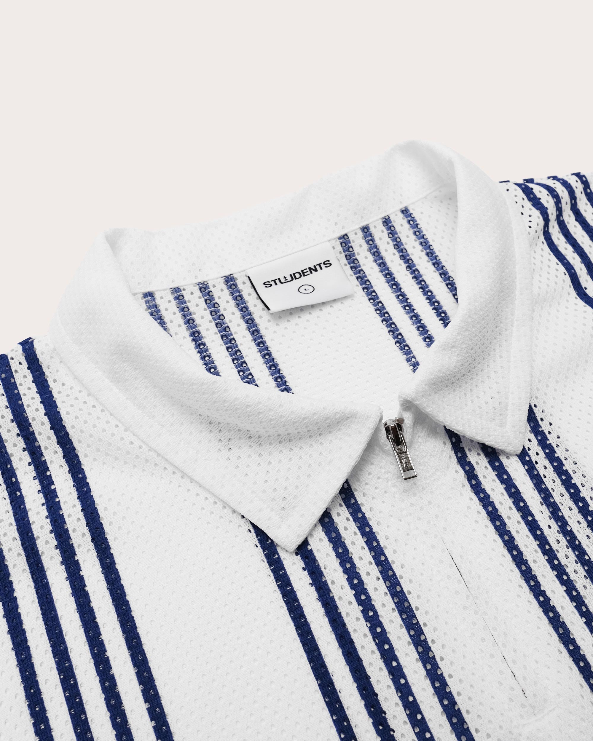 Howards Mesh Zip Polo-Golf Polo Shirts-Students Golf-Soft Hands Club UK