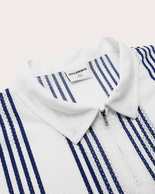 Howards Mesh Zip Polo-Golf Polo Shirts-Students Golf-Soft Hands Club UK
