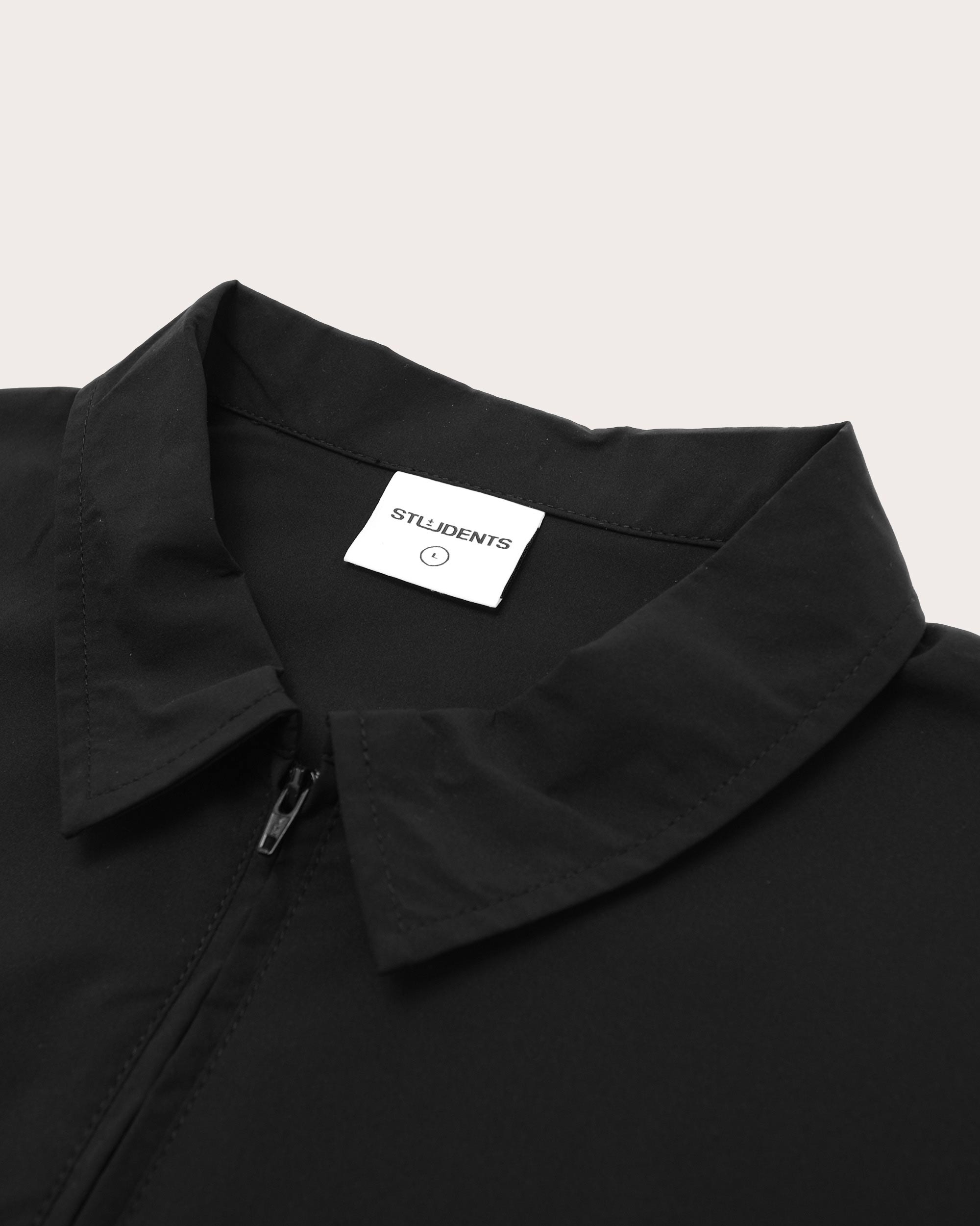 Linwood Poplin Zip Polo-Golf Polo Shirts-Students Golf-Soft Hands Club UK