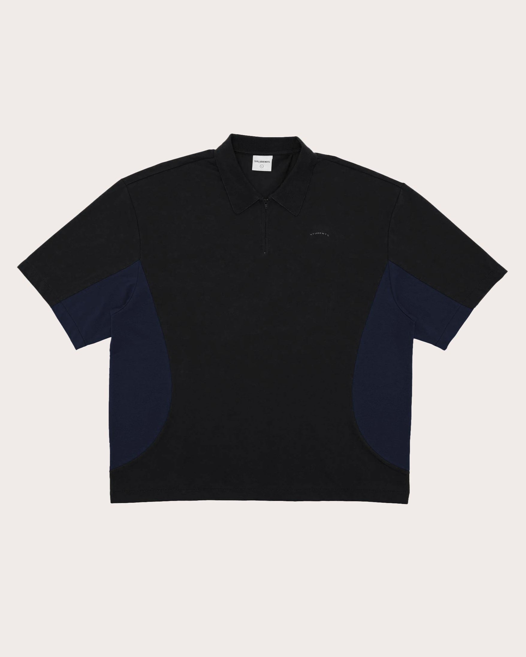 Linwood Poplin Zip Polo-Golf Polo Shirts-Students Golf-Soft Hands Club UK