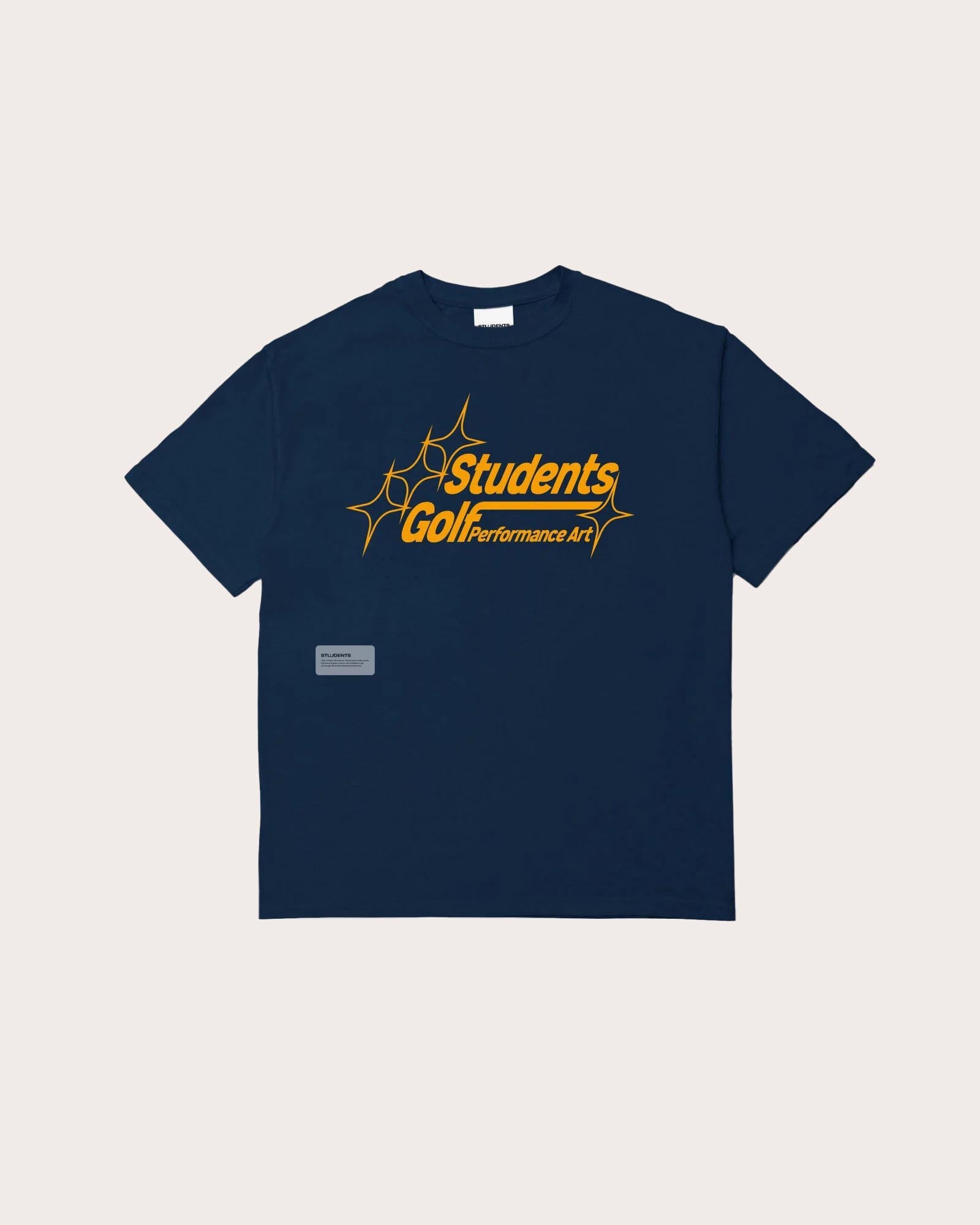 Students Golf Performance Art S/S T-shirt Midnight
