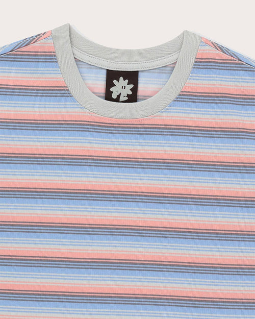 Striped All Day T-shirt-Golf T-shirts-Sunlove Tour-Soft Hands Club UK