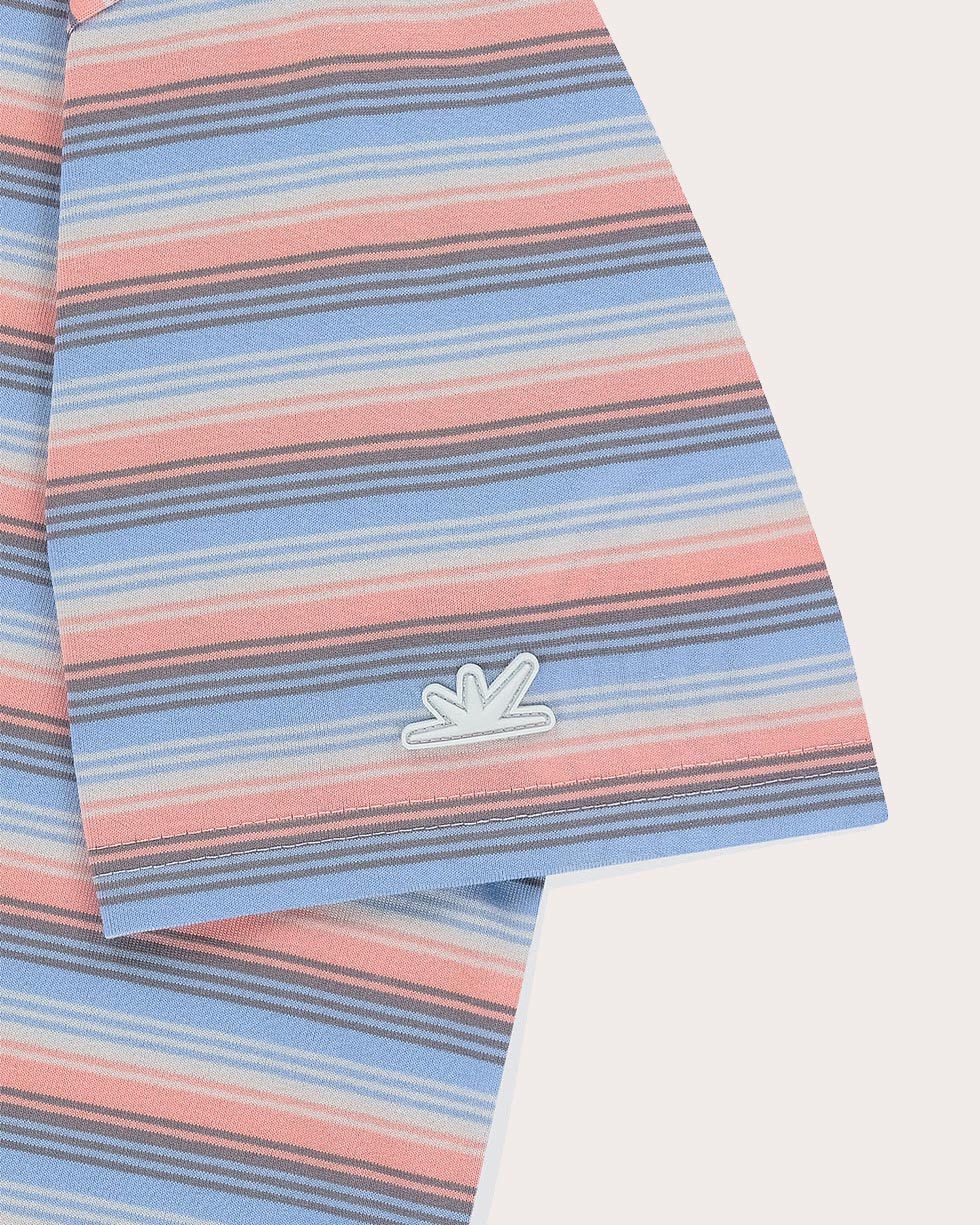 Striped All Day T-shirt-Golf T-shirts-Sunlove Tour-Soft Hands Club UK