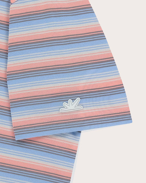 Striped All Day T-shirt-Golf T-shirts-Sunlove Tour-Soft Hands Club UK