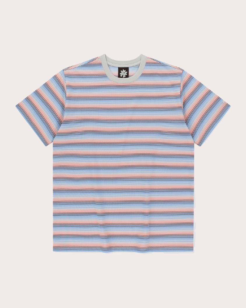 Striped All Day T-shirt-Golf T-shirts-Sunlove Tour-Soft Hands Club UK