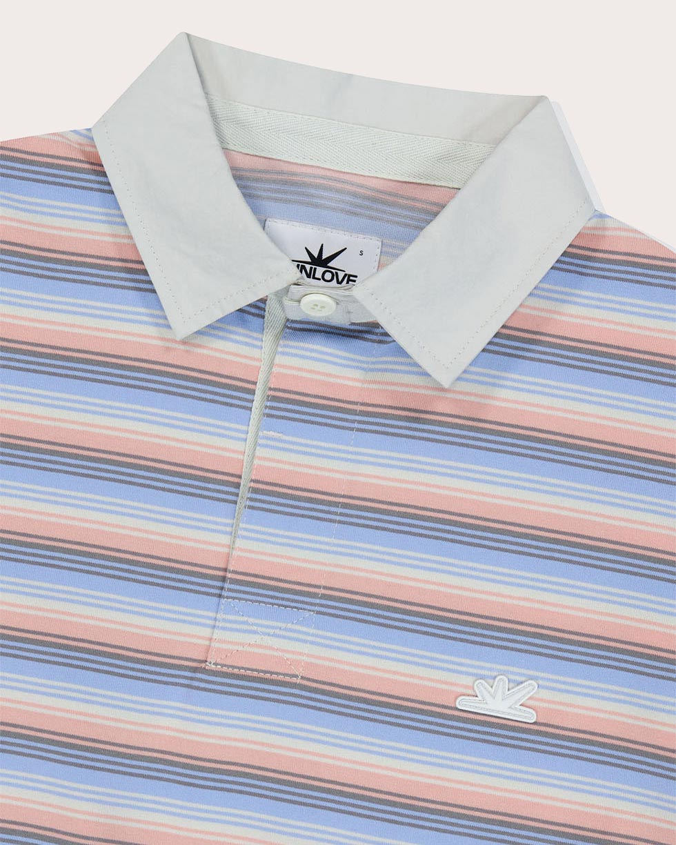 Striped Caddie Polo Shirt-Golf Polo Shirts-Sunlove Tour-Soft Hands Club UK