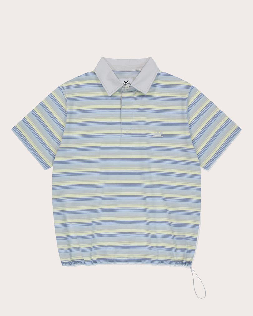Striped Caddie Polo Shirt-Golf Polo Shirts-Sunlove Tour-Soft Hands Club UK