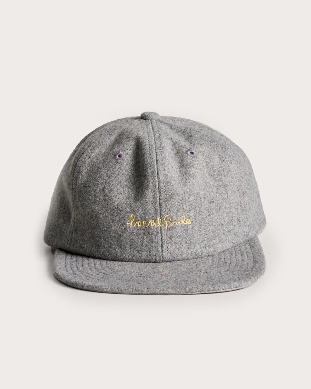 Local Rule Wool Cap Grey