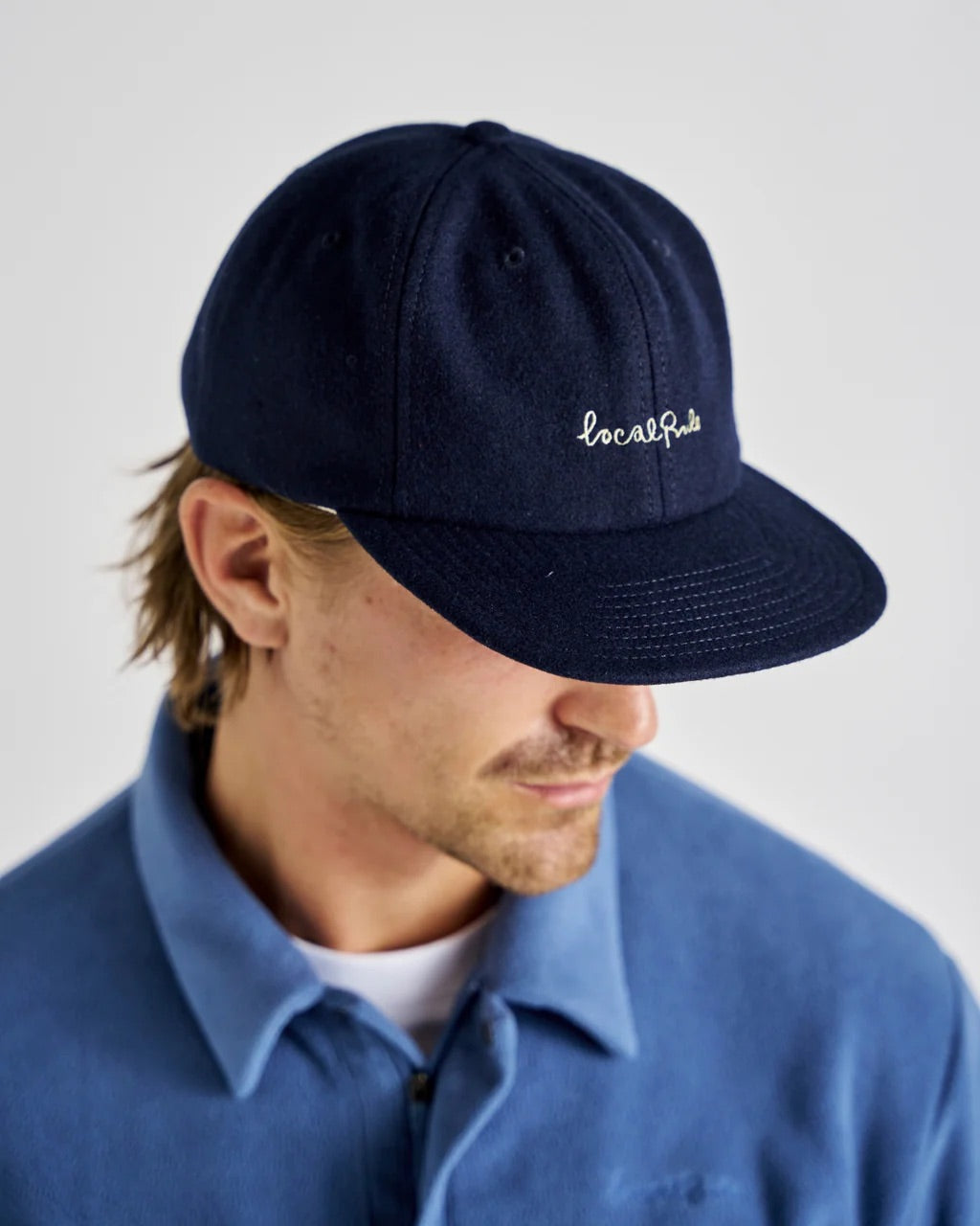 Local Rule Wool Cap Navy | Soft Hands Club UK