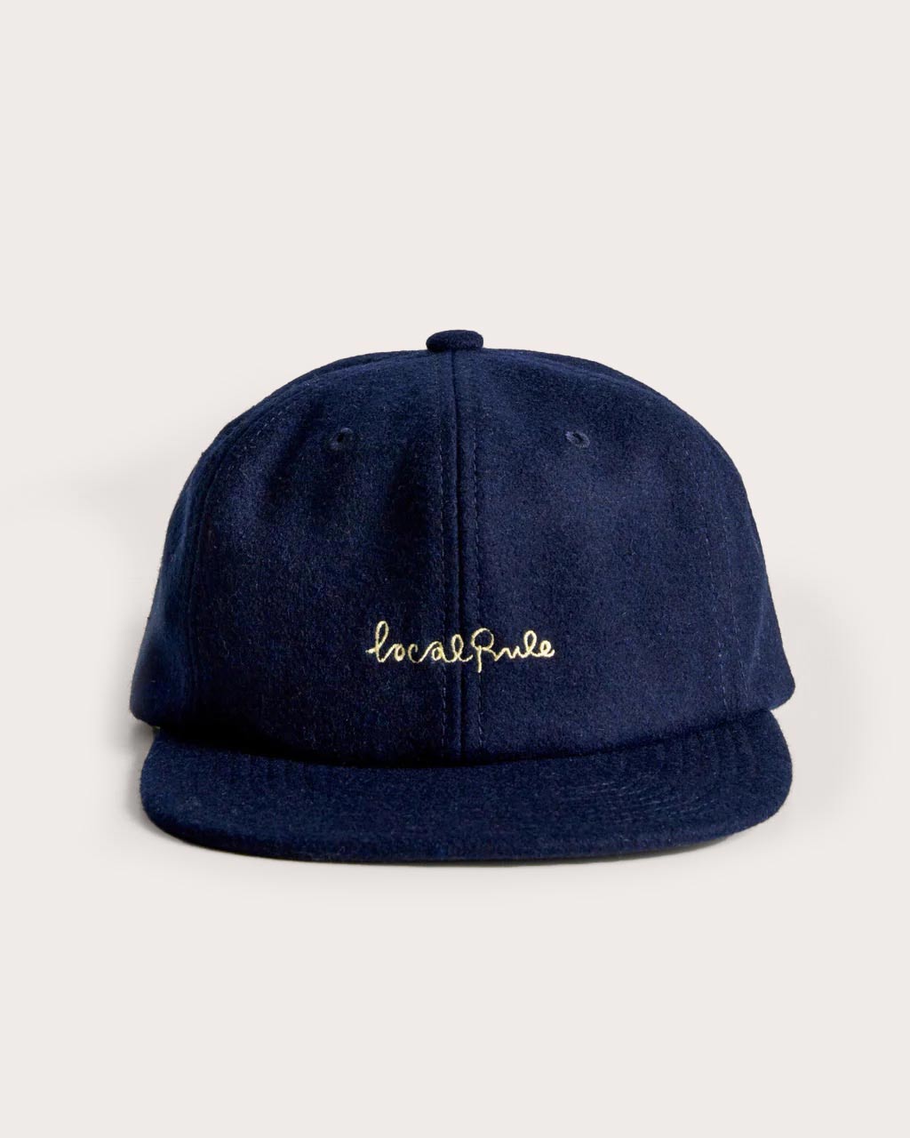 Local Rule Wool Cap Navy | Soft Hands Club UK