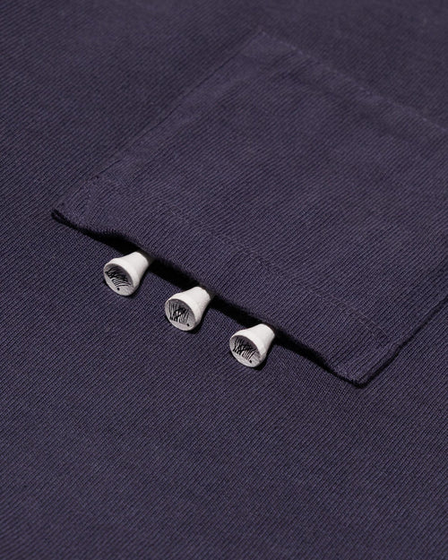 Agronomy Workshop Agronomy Workshop S/S Heavyweight Work Shirt Navy Golf T-shirt | Soft Hands Club